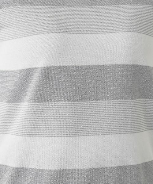 Leilian / レリアン ニット・セーター | ボーダークルーネックニット【ROCHAS Premiere】 | 詳細14