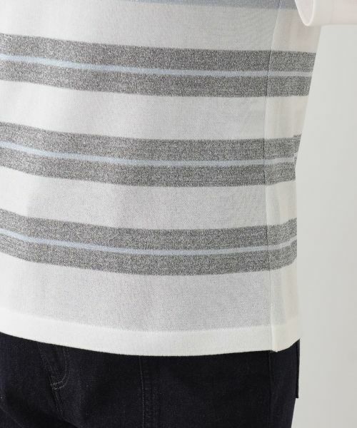 Leilian / レリアン ニット・セーター | ボーダークルーネックニット【ROCHAS Premiere】 | 詳細27