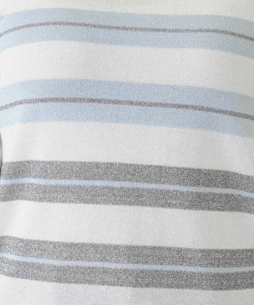 Leilian / レリアン ニット・セーター | ボーダークルーネックニット【ROCHAS Premiere】 | 詳細28