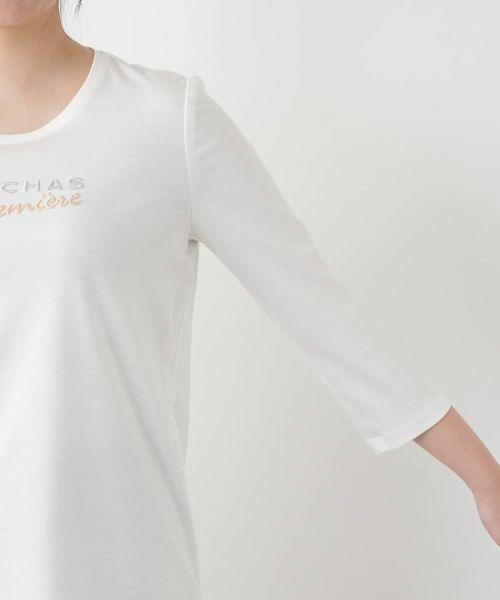 Leilian / レリアン カットソー | 刺繍クルーネックカットソー【ROCHAS Premiere】 | 詳細24