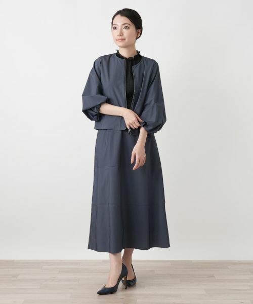 Leilian / レリアン ミニ・ひざ丈スカート | Aラインロングスカート | 詳細1