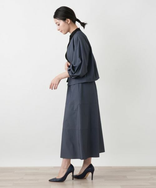 Leilian / レリアン ミニ・ひざ丈スカート | Aラインロングスカート | 詳細2