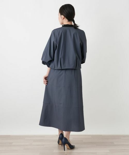 Leilian / レリアン ミニ・ひざ丈スカート | Aラインロングスカート | 詳細3