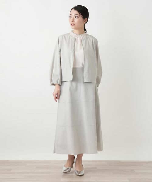 Leilian / レリアン ミニ・ひざ丈スカート | Aラインロングスカート | 詳細4