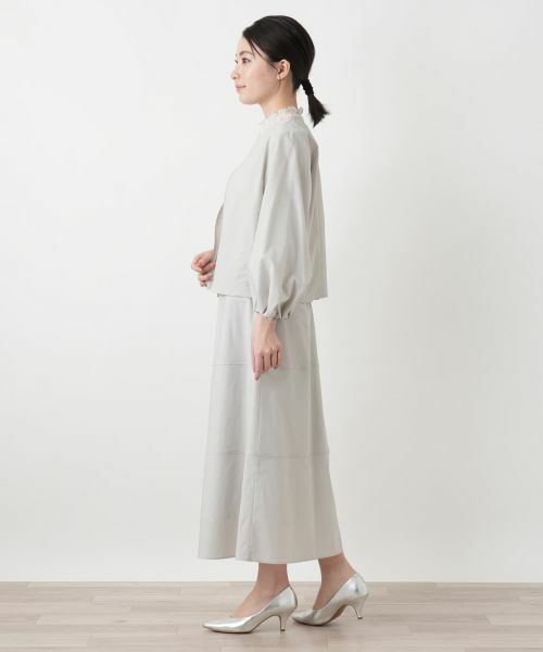 Leilian / レリアン ミニ・ひざ丈スカート | Aラインロングスカート | 詳細5