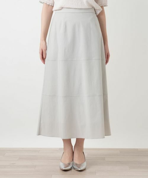 Leilian / レリアン ミニ・ひざ丈スカート | Aラインロングスカート | 詳細7
