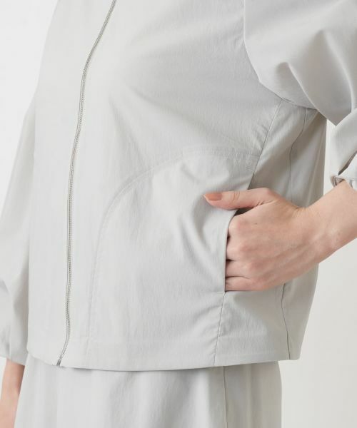 Leilian / レリアン その他アウター | ノーカラージップジャケット | 詳細13