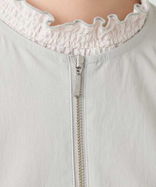 Leilian / レリアン その他アウター | ノーカラージップジャケット | 詳細14
