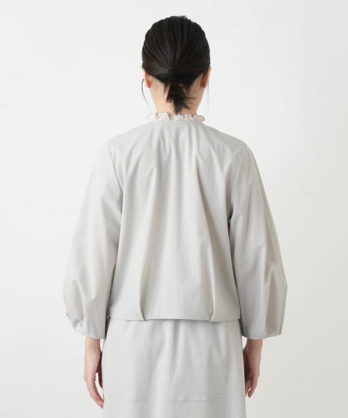 Leilian / レリアン その他アウター | ノーカラージップジャケット | 詳細9