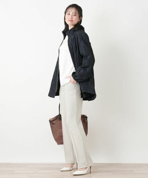Leilian / レリアン その他アウター | スタンドカラージップコート【ROCHAS Premiere】 | 詳細4