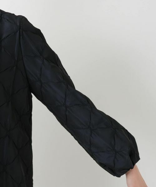 Leilian / レリアン テーラードジャケット | ノーカラージップジャケット【ROCHAS Premiere】 | 詳細9