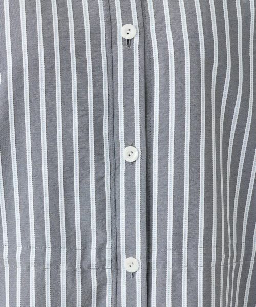 Leilian / レリアン シャツ・ブラウス | ストライプブラウジングブラウス【ROCHAS Premiere】 | 詳細20