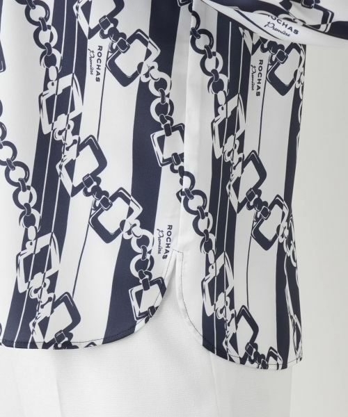 Leilian / レリアン シャツ・ブラウス | プリントボウタイブラウス【ROCHAS Premiere】【RATTI】 | 詳細18