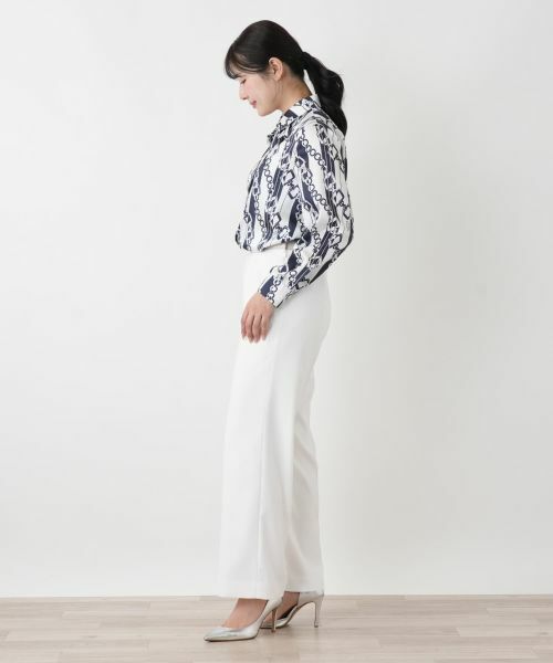 Leilian / レリアン シャツ・ブラウス | プリントボウタイブラウス【ROCHAS Premiere】【RATTI】 | 詳細2