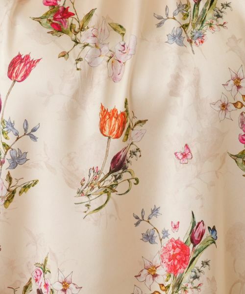 Leilian / レリアン シャツ・ブラウス | プリントフリルカラーブラウス【ROCHAS Premiere】 | 詳細17