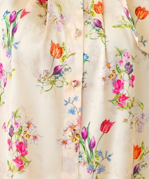 Leilian / レリアン シャツ・ブラウス | プリントボウタイブラウス【ROCHAS Premiere】 | 詳細16