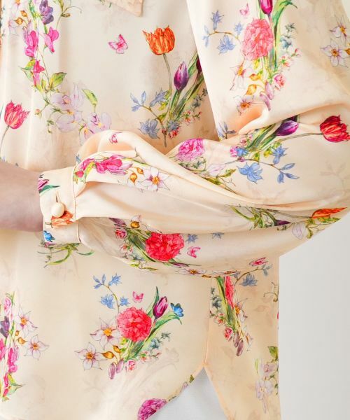 Leilian / レリアン シャツ・ブラウス | プリントボウタイブラウス【ROCHAS Premiere】 | 詳細18