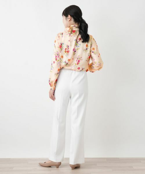 Leilian / レリアン シャツ・ブラウス | プリントボウタイブラウス【ROCHAS Premiere】 | 詳細3