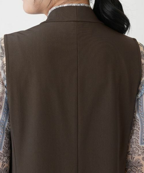Leilian / レリアン テーラードジャケット | セミロングベスト【ROCHAS Premiere】 | 詳細11