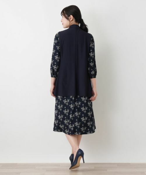 Leilian / レリアン テーラードジャケット | セミロングベスト【ROCHAS Premiere】 | 詳細3