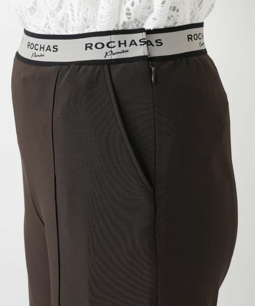 Leilian / レリアン その他パンツ | ウエストゴムストレートパンツ【ROCHAS Premiere】 | 詳細12