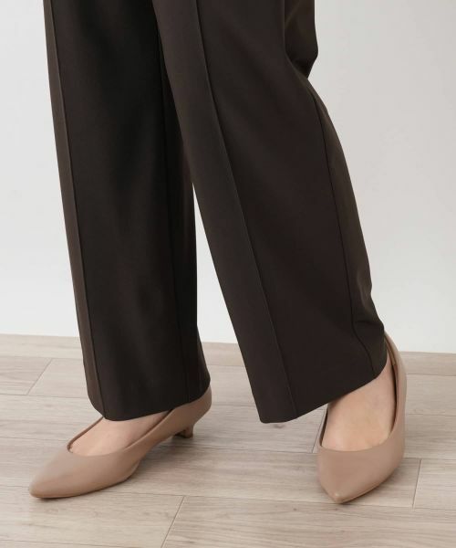 Leilian / レリアン その他パンツ | ウエストゴムストレートパンツ【ROCHAS Premiere】 | 詳細13