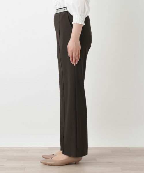 Leilian / レリアン その他パンツ | ウエストゴムストレートパンツ【ROCHAS Premiere】 | 詳細8