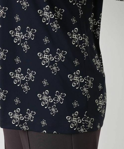 Leilian / レリアン シャツ・ブラウス | プリントギャザーブラウス【ROCHAS Premiere】 | 詳細11