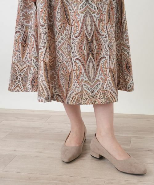 Leilian / レリアン ドレス | ペイズリー柄リボンワンピース【ROCHAS Premiere】【ERICA】 | 詳細15