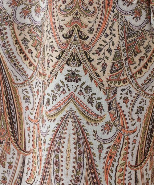 Leilian / レリアン ドレス | ペイズリー柄リボンワンピース【ROCHAS Premiere】【ERICA】 | 詳細16