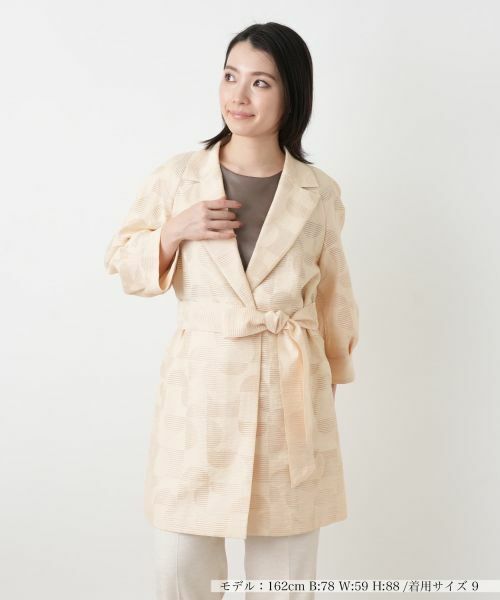 Leilian / レリアン その他アウター | テーラードコート【ROCHAS Premiere】（ベージュ）