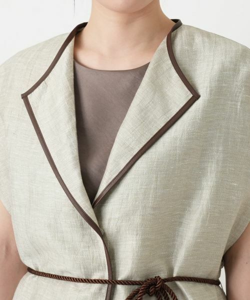 Leilian / レリアン テーラードジャケット | テーラードベスト【ROCHAS Premiere】 | 詳細8