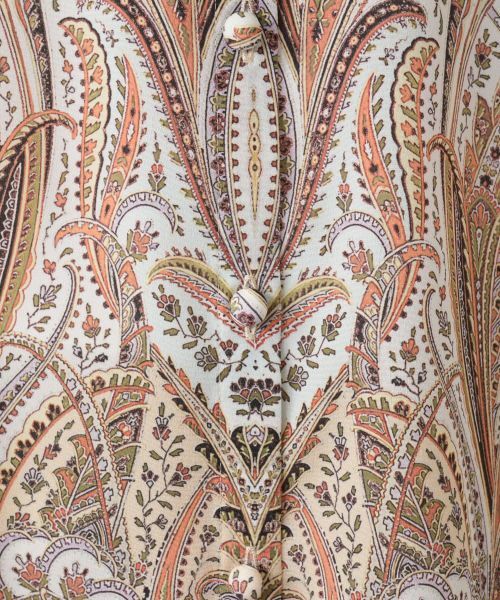 Leilian / レリアン シャツ・ブラウス | ペイズリー柄バンドカラーブラウス【ROCHAS Premiere】【ERICA】 | 詳細11