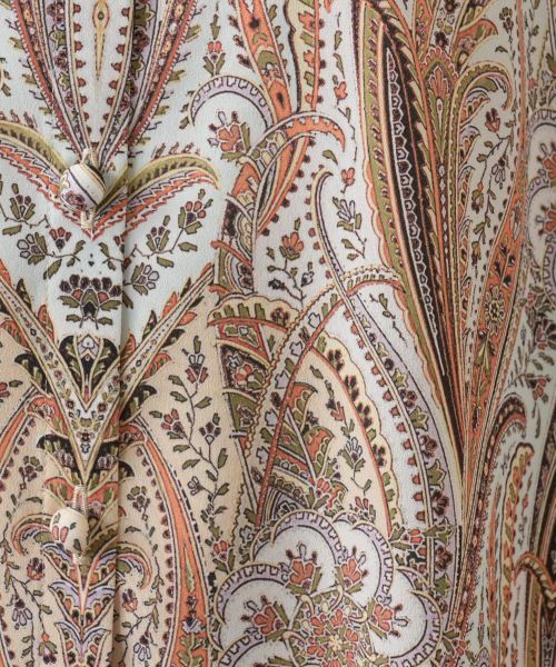 Leilian / レリアン シャツ・ブラウス | ペイズリー柄バンドカラーブラウス【ROCHAS Premiere】【ERICA】 | 詳細13