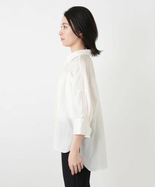 Leilian / レリアン シャツ・ブラウス | ボリュームタックブラウス【ROCHAS Premiere】 | 詳細11