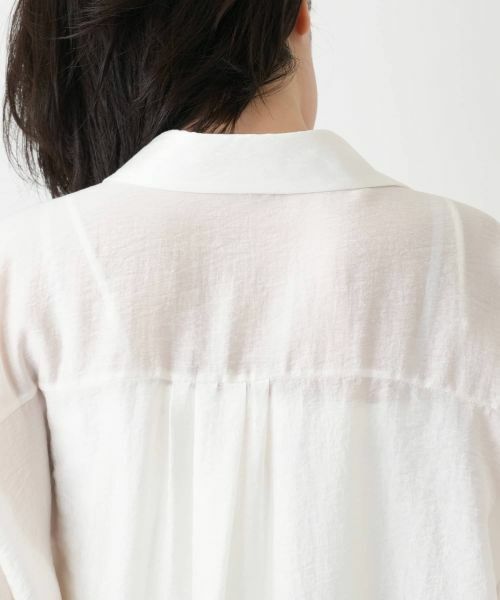 Leilian / レリアン シャツ・ブラウス | ボリュームタックブラウス【ROCHAS Premiere】 | 詳細14