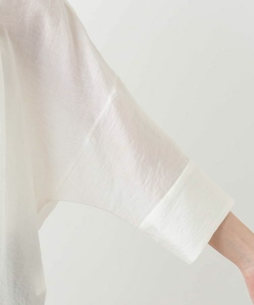Leilian / レリアン シャツ・ブラウス | ボリュームタックブラウス【ROCHAS Premiere】 | 詳細15