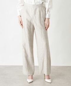 Leilian / レリアン その他パンツ | ワッシャーワイドパンツ【ROCHAS Premiere】