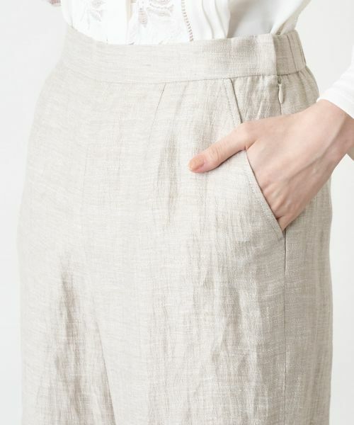 Leilian / レリアン その他パンツ | ワッシャーワイドパンツ【ROCHAS Premiere】 | 詳細8