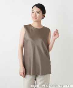 Leilian / レリアン シャツ・ブラウス | ノースリーブブラウス【ROCHAS Premiere】