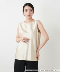 Leilian / レリアン シャツ・ブラウス | ノースリーブブラウス【ROCHAS Premiere】