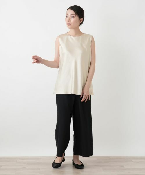 Leilian / レリアン シャツ・ブラウス | ノースリーブブラウス【ROCHAS Premiere】 | 詳細10