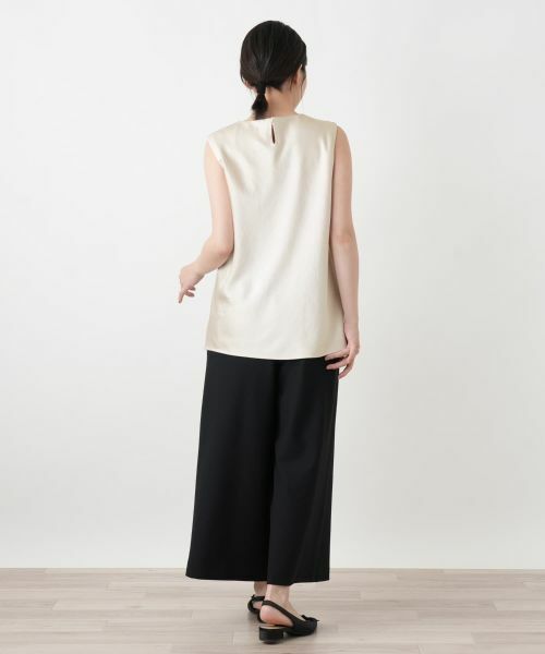 Leilian / レリアン シャツ・ブラウス | ノースリーブブラウス【ROCHAS Premiere】 | 詳細12