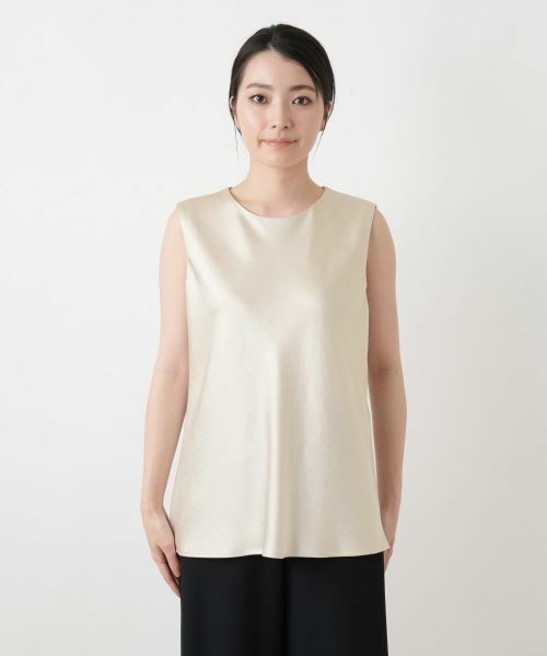 Leilian / レリアン シャツ・ブラウス | ノースリーブブラウス【ROCHAS Premiere】 | 詳細13