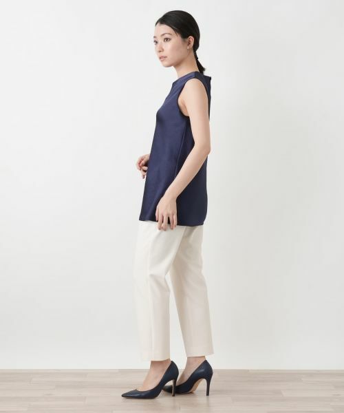 Leilian / レリアン シャツ・ブラウス | ノースリーブブラウス【ROCHAS Premiere】 | 詳細2