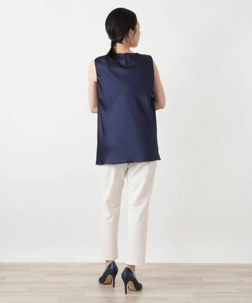 Leilian / レリアン シャツ・ブラウス | ノースリーブブラウス【ROCHAS Premiere】 | 詳細3