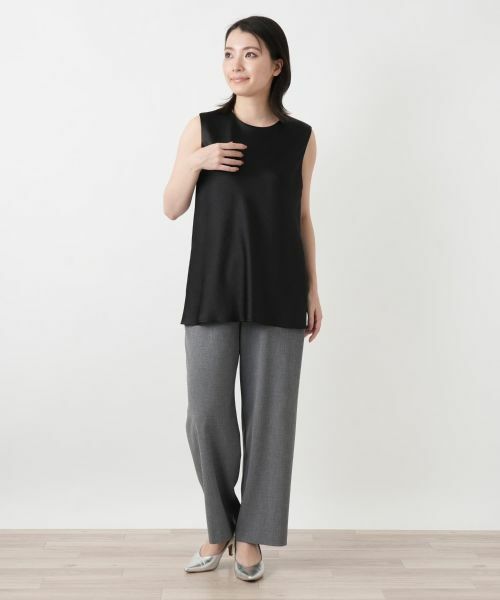 Leilian / レリアン シャツ・ブラウス | ノースリーブブラウス【ROCHAS Premiere】 | 詳細7