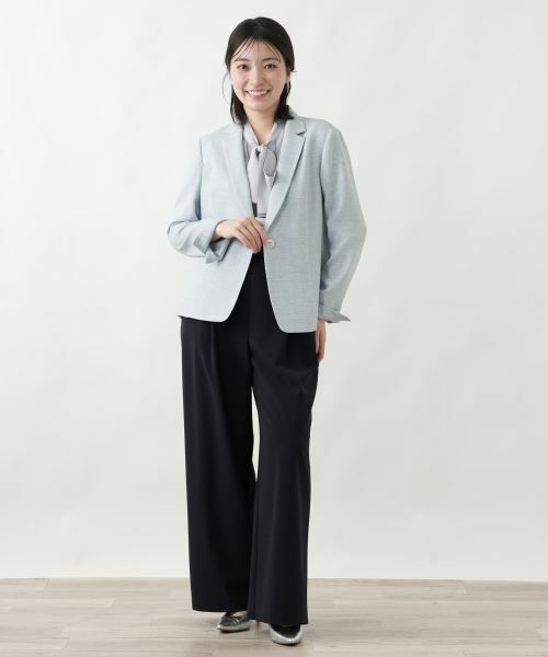 Leilian / レリアン テーラードジャケット | ツイードブレザー | 詳細1