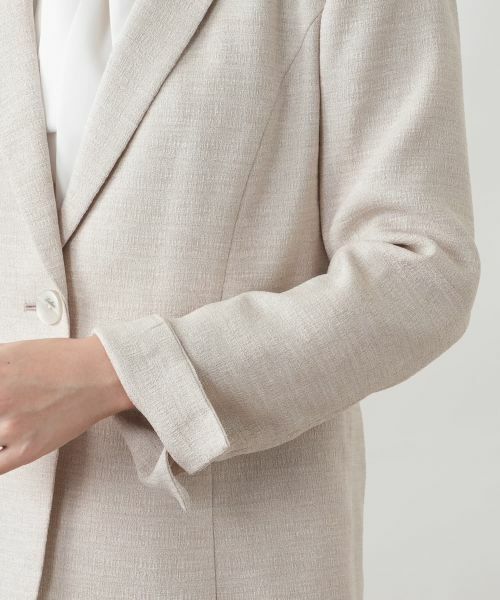 Leilian / レリアン テーラードジャケット | ツイードブレザー | 詳細13