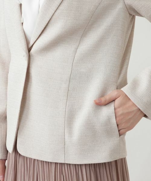 Leilian / レリアン テーラードジャケット | ツイードブレザー | 詳細14